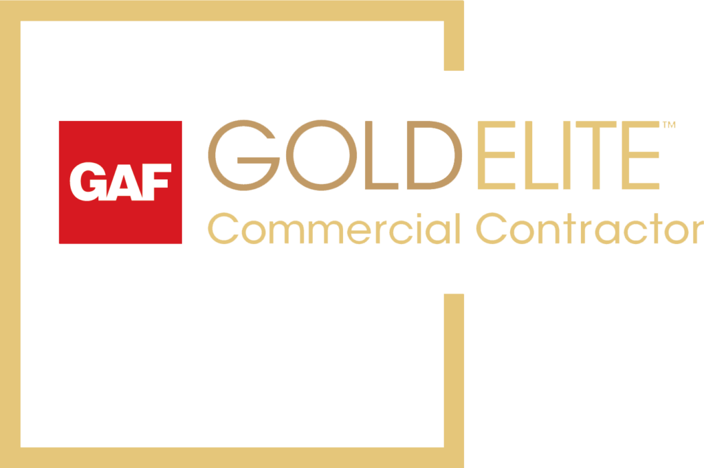GAF Gold Elite Commercial Contractor badge
